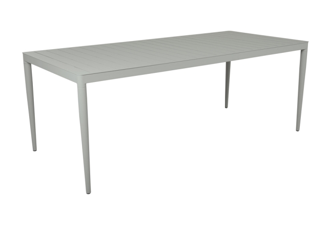 Brafab Bigby Diningtisch Aluminium 195x90cm, Dusty green