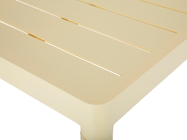 Brafab Bigby Diningtisch Aluminium 195x90cm, Lemon