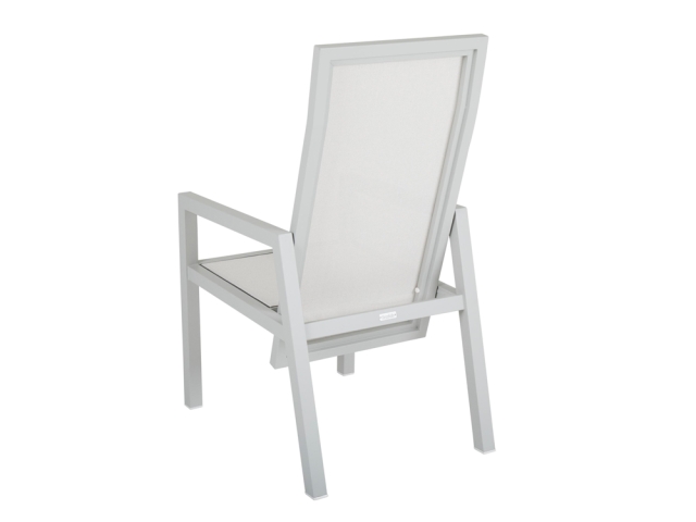 Brafab Newfort Positionsstuhl, Aluminium hellgrau, verstellbares R�ckenteil