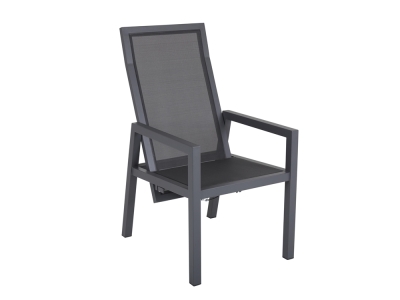 Brafab Newfort Positionsstuhl, Aluminium anthrazit, Rückenteil verstellbar Brafab Newfort Positionsstuhl, Aluminium anthrazit, Rückenteil verstellbar