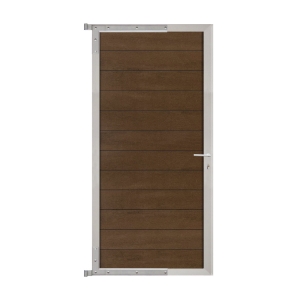 Elephant Mix and Match Zauntor Alu 90x175cm, Bausatz Füllung WPC Bi-Color Douala Elephant Mix and Match Zauntor Alu 90x175cm, Bausatz Füllung WPC Bi-Color Douala