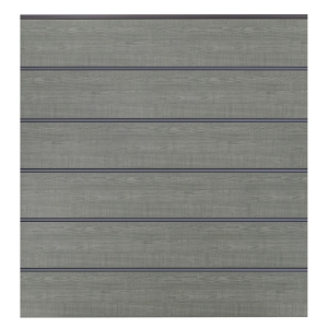 GroJa BasicLine Steckzaun-Set Premium Grey Ash Cut DB703 180x180cm