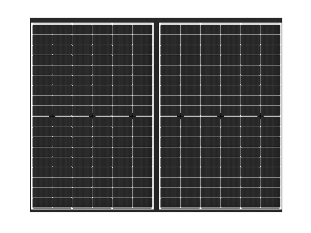 Osmo Solar Fence Grundelement 860 W 230x178cm