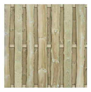 Natura Bohlenzaun Kiefer kdi grün 180x180cm Natura Bohlenzaun Kiefer kdi grün 180x180cm