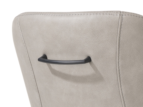 Habufa Eva Armlehn-, Drehstuhl - Pala Hellgrau