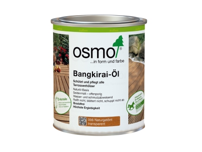 Osmo Bangkirai-&Ouml;l 006 Natur, 0,75l
