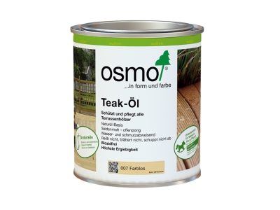 Osmo Teak-&Ouml;l 007 farblos, 0,75l