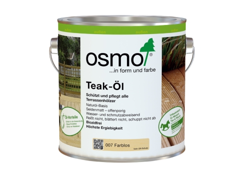 Osmo Teak-�l 007 farblos, 2,5l