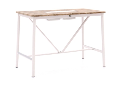 Apple Bee Milou Bartisch 150x78cm, Wei&szlig;