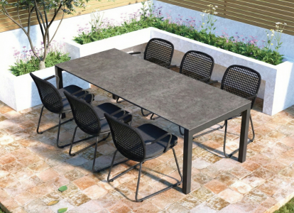 Zebra Ohio-Flix Essgruppe Tisch 170-230 x 95cm Zebra Ohio-Flix Essgruppe Tisch 170-230 x 95cm