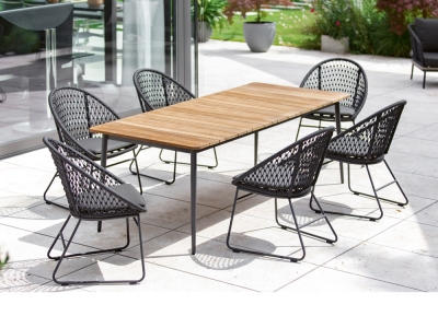 Niehoff Kuta-Luna Gartenm&ouml;bel-Set, 7-teilig