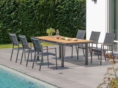 Niehoff Nantes Dining-Sitzgruppe, 7-teilig