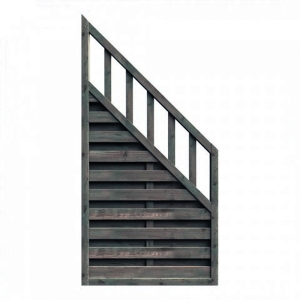 Zaun Freiburg 90x180-90 kdi Grau Zaun Freiburg 90x180-90 kdi Grau