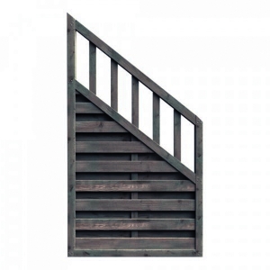 Zaun Freiburg 90x160-90 kdi Grau Zaun Freiburg 90x160-90 kdi Grau