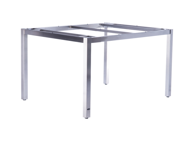 Zebra Opus Tischgestell 100x100cm Edelstahl