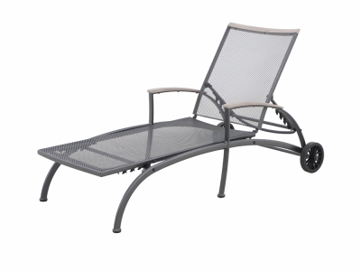 Royal Garden Balero Rollliege, klappbar, R&uuml;ckenlehne verstellbar