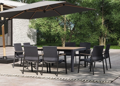 MWH Minto Gartenm&ouml;bel-Set