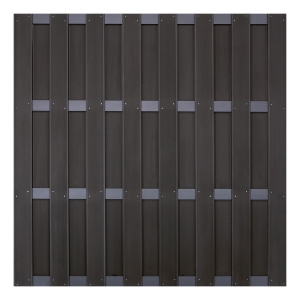 GroJa DIY WPC-Zaun Bausatz 180x180 anthrazit - anthrazit GroJa DIY WPC-Zaun Bausatz 180x180 anthrazit - anthrazit