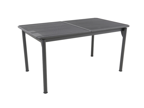MWH Universal Ausziehtisch Eisengrau 163-261 x 90cm