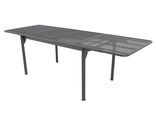 MWH Universal Ausziehtisch Eisengrau 163-261 x 90cm