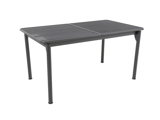 MWH Universal Ausziehtisch Eisengrau 163-261 x 90cm