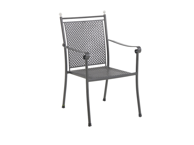 Royal Garden Excelsior Stapelsessel Niederlehner Eisengrau