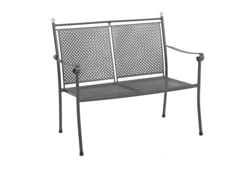 Royal Garden Excelsior 2-Sitzer Bank Eisengrau
