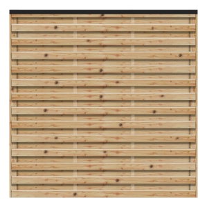 Sichtschutzzaun Toledo L&auml;rche-Douglasie 180x180cm