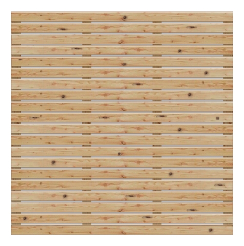 Sichtschutzzaun Rhombus L�rche-Douglasie, 20 Leisten 180x180cm