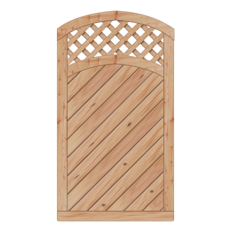 Tor Lyon L�rche-Douglasie mit Rankgitter 100-180-165cm ohne Beschlag