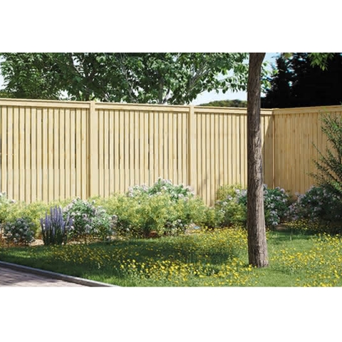 Sichtschutzzaun Faaborg II L�rche-Douglasie 180x180cm