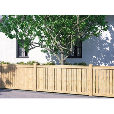 Vorgartenzaun Faaborg II L�rche-Douglasie 180x90cm