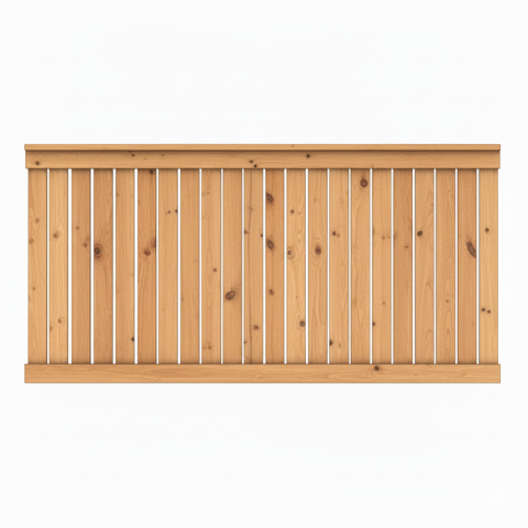 Vorgartenzaun Faaborg II L�rche-Douglasie 180x90cm