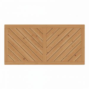 Vorgartenzaun Lugano L&auml;rche-Douglasie 180x90cm