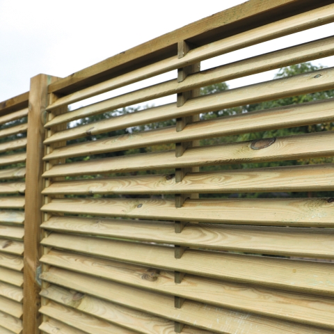 Sichtschutzzaun Merida Fichte KDI gr�n 90x180cm