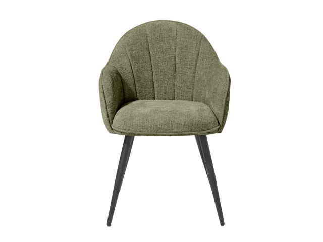 Habufa Aron Armlehnstuhl Flachgewebe Vulcano, Gr�n