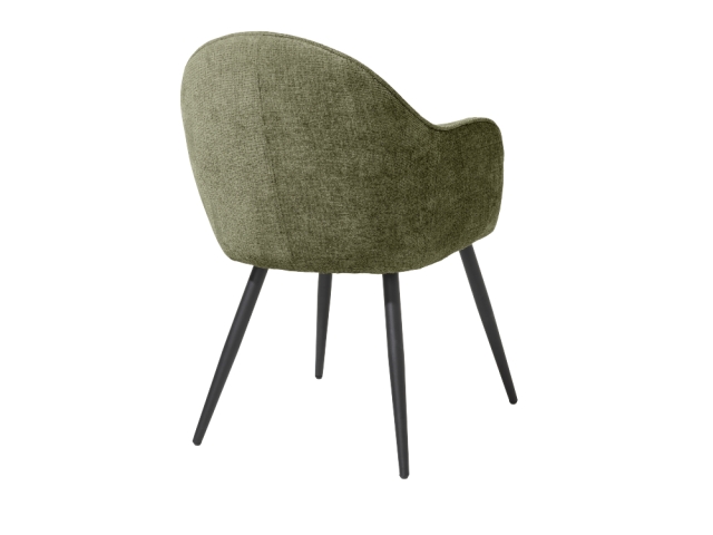 Habufa Aron Armlehnstuhl Flachgewebe Vulcano, Gr�n