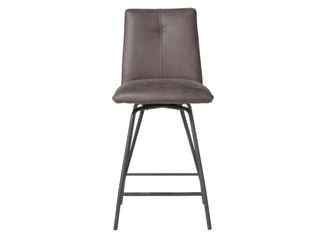 Habufa Bella Barstuhl Microfaser Rocky, Lava