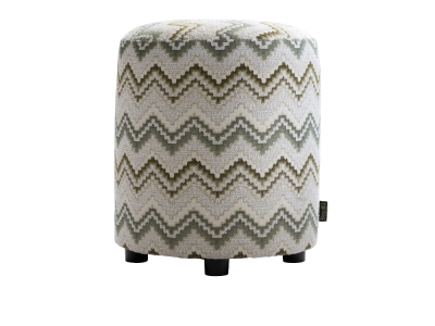 COCO Maison Lush Pouf Hocker, Olive COCO Maison Lush Pouf Hocker, Olive