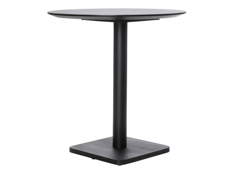 COCO Maison Brest Bistrotisch Marble Onyx Schwarz 80cm