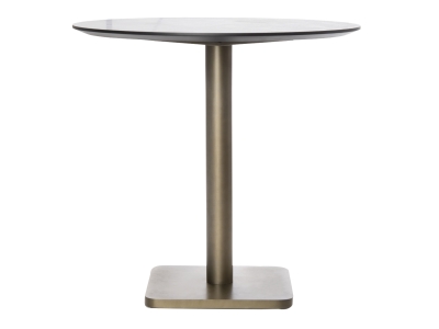 COCO Maison Brest Bistrotisch Stone Anthrazit Gold 80cm COCO Maison Brest Bistrotisch Stone Anthrazit Gold 80cm