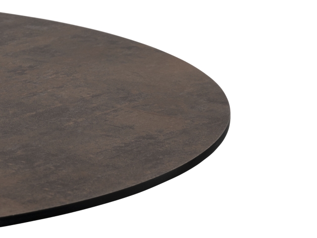 COCO Maison Brest Bistrotisch Stone Rust Schwarz 80cm