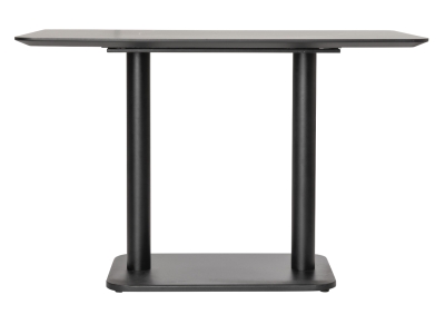 COCO Maison Brest Bistrotisch Marble Light Grey Schwarz 120x75cm