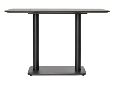 COCO Maison Brest Bistrotisch Stone Anthrazit Schwarz 120x75cm