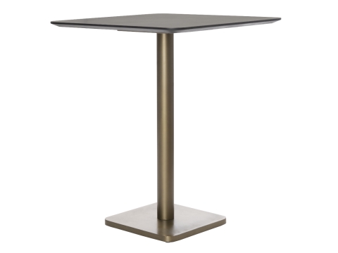 COCO Maison Brest Bartisch Marble Onyx Gold 75x75cm