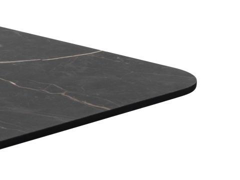 COCO Maison Brest Bartisch Marble Onyx Schwarz 120x75cm