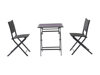 Creador Kebo 3-teiliges Bistro Set, klappbar