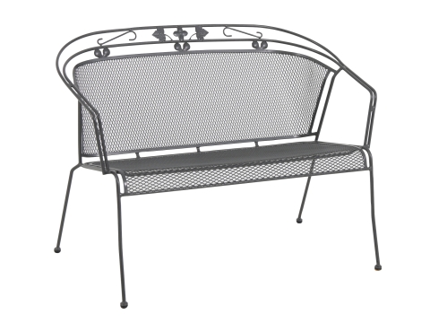 Royal Garden Elegance 2-Sitzer Bank Iron Grey