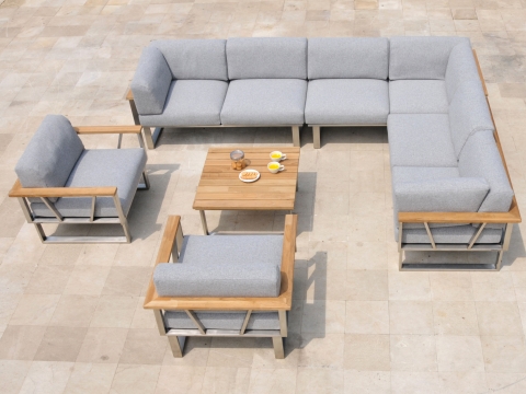 Zebra Gartenm�bel-Set Belvedere Lounge 7