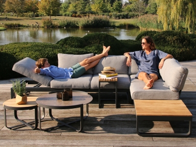 Zebra Gartenmöbel-Set Fly Lounge Mixed Grey 2 B: 277 x T: 207 x H: 82 cm Zebra Gartenmöbel-Set Fly Lounge Mixed Grey 2 B: 277 x T: 207 x H: 82 cm